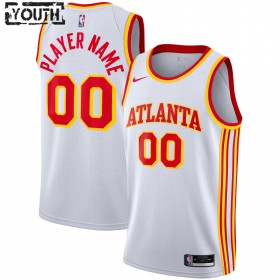 Dres Atlanta Hawks Prilagođeni 2020-21 Nike Association Edition Swingman - Dječji